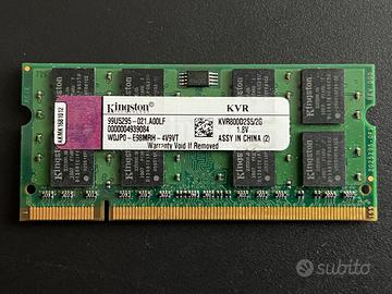 2GB DDR2 SODIMM Kingston