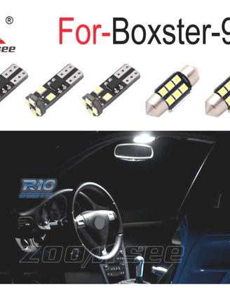 KIT 16 LAMPADE LED INTERNE PER PORSCHE BOXSTER 987