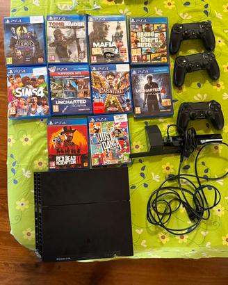 PS4 + Telecamera + giochi + 3 joypad originali