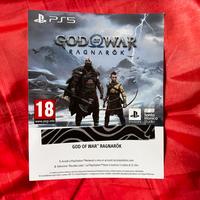 God of war Ragnarok Playstation 5 Ps5 Ps4 NUOVO