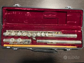 Flauto traverso placcato argento marca Jupiter