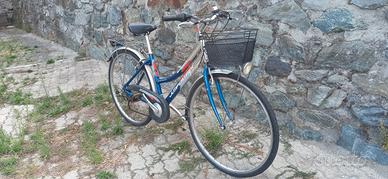 bicicletta da donna in alluminio