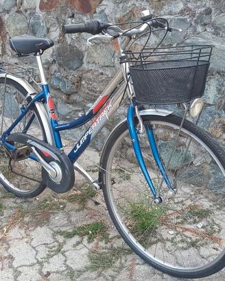 bicicletta da donna in alluminio