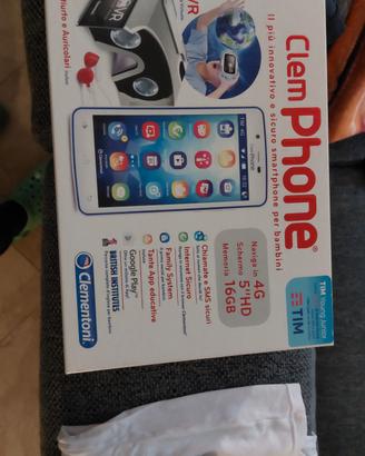 ClemPhone Clementoni con accessori come nuovo