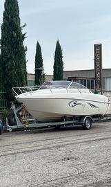 Saver cabin 590 + Yamaha 40/70 supreme + carrello