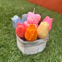 Bouquet di rose con orsacchiotto