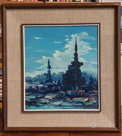 Dipinto olio di Carmine Meraviglia 