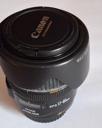 Obiettivo canon efs 17-85 4-5,6 is