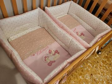 Coppia Riduttori Culla Italbaby per gemelline