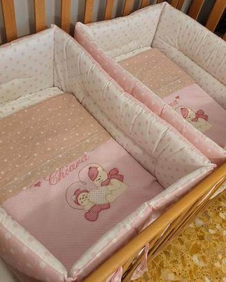 Coppia Riduttori Culla Italbaby per gemelline