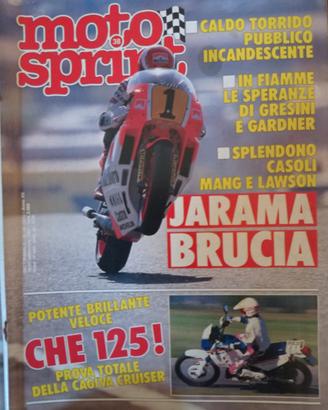 Rivista MOTOSPRINT numero 38 del 1987