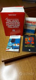 dizionario francese +monolingue tascabile +2libri