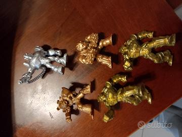 Lotto Gormiti oro argento bronzo