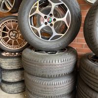 Kit cerchi in lega+ pneumatici alfa Romeo Stelvio 