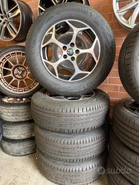 Kit cerchi in lega+ pneumatici alfa Romeo Stelvio 