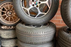 Kit cerchi in lega+ pneumatici alfa Romeo Stelvio 