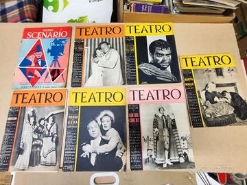 Lotto riviste TEATRO anni '40 '50