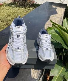New Balance 530 37 Donna Sneakers Bianche Nuove