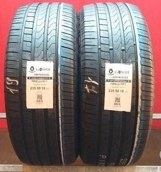 2 gomme 235 50 18 pirelli rft a428