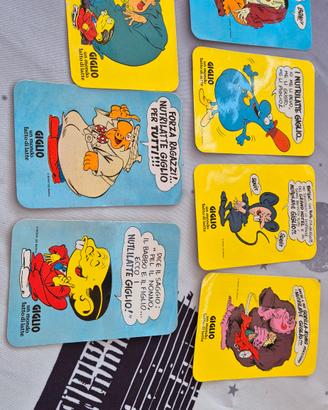 Sottobicchieri Giglio anni 80 per collezionisti