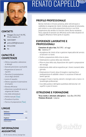 Esperiente settore ristorazione