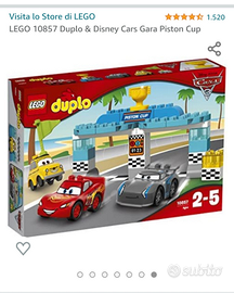 Lego duplo cars GARA PISTON CUP