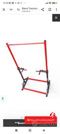 barra trazioni pull up e dip