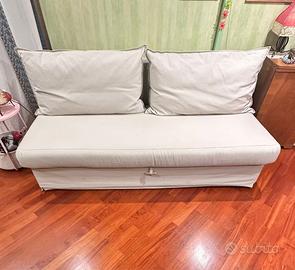 Divano letto con vano contenitore