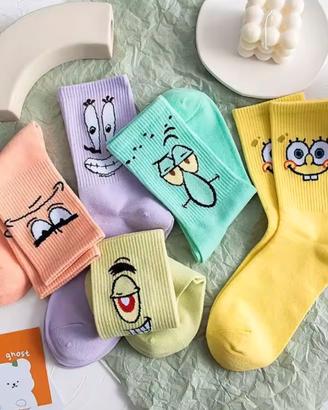 calzini spongebon bambini taglia unica