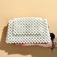 Pochette bianca handmade