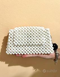 Pochette bianca handmade