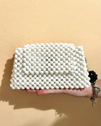 Pochette bianca handmade