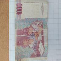 mille lire in carta
