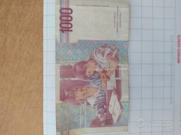 mille lire in carta