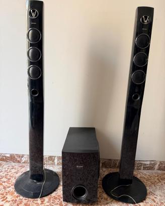 Casse e subwoofer sharp, cavo rame senza spinotto
