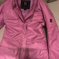 Belstaff imbottito rosa moto 44