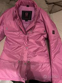 Belstaff imbottito rosa moto 44