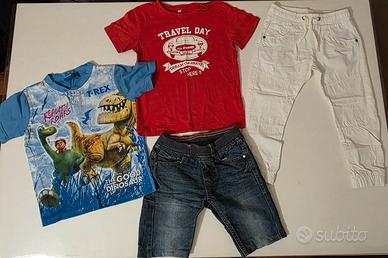 10 pezzi abbigliamento estivo 5 anni bimbo