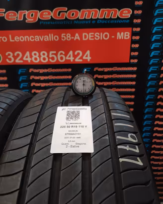 Pneumatici 225/50R19 110V MICHELIN Estive