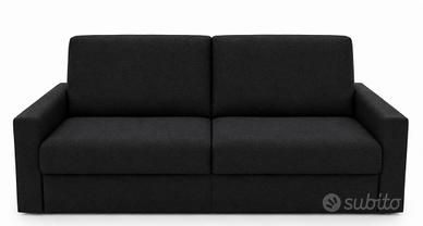 DIVANO LETTO CON MATERASSO ALTO
