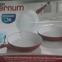 padelle di ceramica nuove