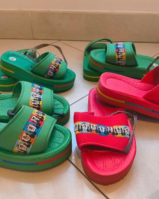 DISNEY Topolino CIABATTE MARE BIMBO piscina estate