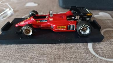 ferrari  126 c4 1984 pilota  R,Arnoux 1\43 vintage