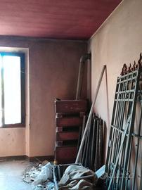 Stufa a legna tipo "Becchi" a cassettoni