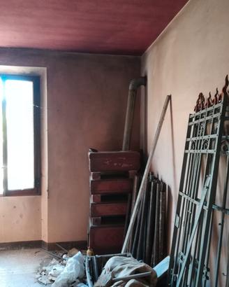 Stufa a legna tipo "Becchi" a cassettoni