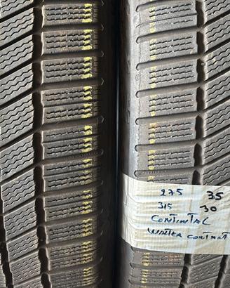 4 gomme usate 275/35 22 104v- 315/30 22 107v conti