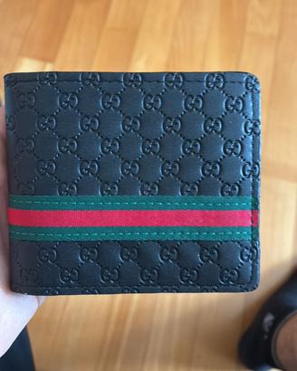 Portafoglio Gucci GG Supreme Web Stripe 👛