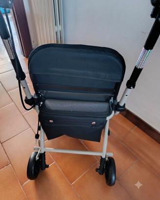 deambulatore carrello per anziani mobiclinic