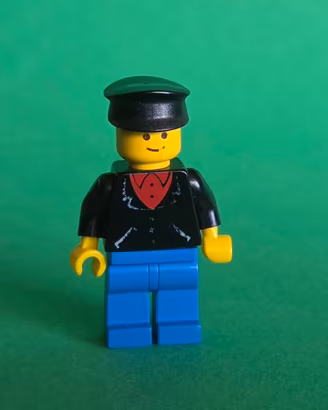 LEGO  Minifigure trn088 - Conducente Taxi Set 608