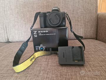 Nikon z50 + DX 16-50 + 2nd batteria